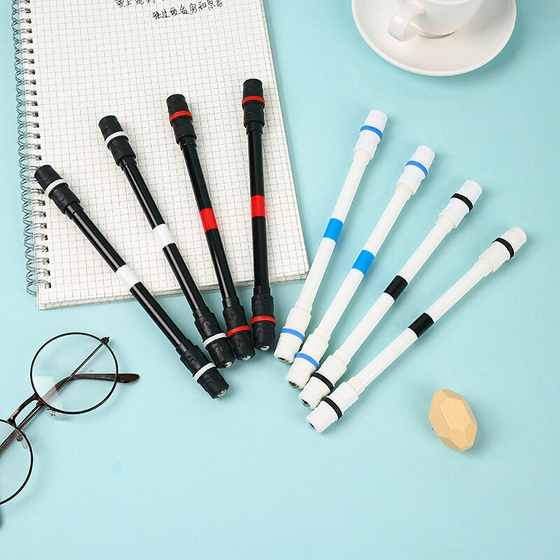 1Pc kreatywny zabawny Spinning Pen zabawka Spinner dla dorosłych dzieci stres relief obrotowy długopis żelowy