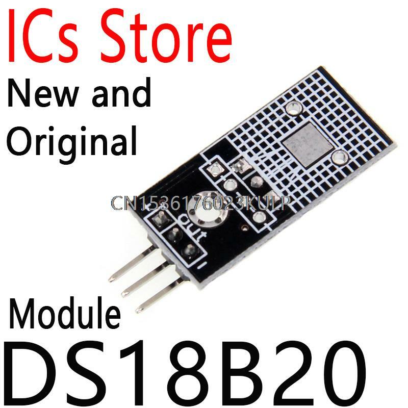 2 Stuks Digitale Temperatuur Module Detectie Sensor Module Board Voor Arduino Dc 5V 18b20 Digitale Signaaluitgang Ds18b20