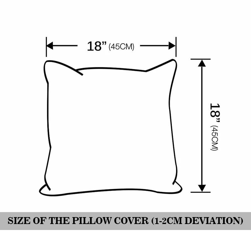 ZHENHE Black Cat Tarot Pillow Case Home Decoration  Cushion Cover Bedroom Sofa Decor Pillow Cover 18x18 Inch（45x45cm）
