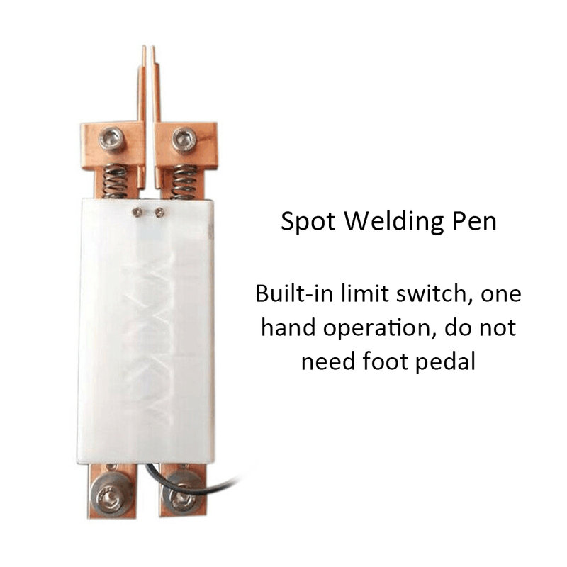 À mão diy tipo integrado caneta de solda a ponto máquina de solda automática gatilho para 18650 acessórios da máquina de solda a ponto da bateria