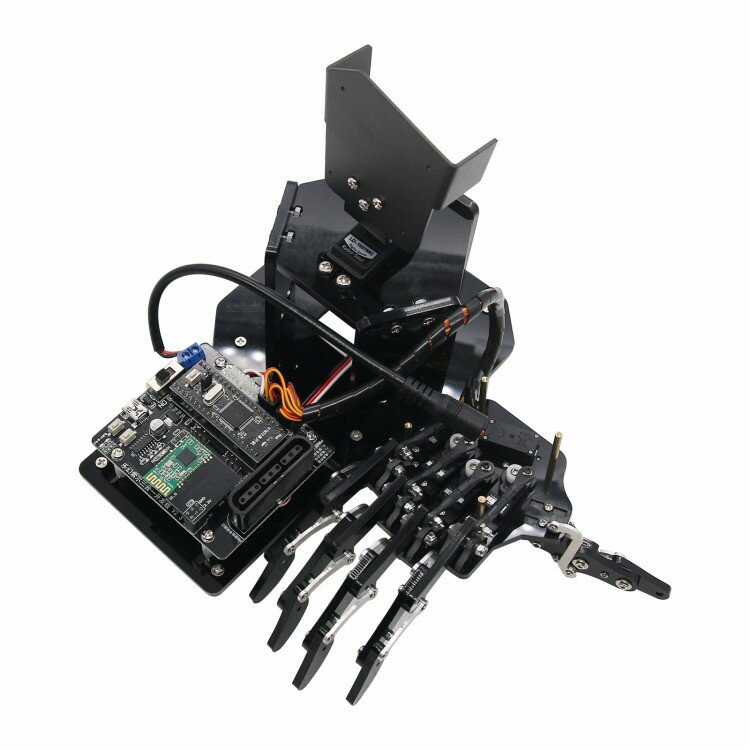 Open Source Bionische Robot Hand Vijf Vingers Robot Rechterhand Met Stm32-versie + Draagbare Mechanische Glov-E