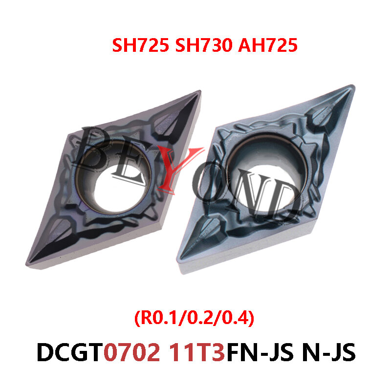 DCGT11T302FN-JS SH725 DCGT11T304N-JS AH725 DCGT11T301FN DCGT070202FN-JS SH730 CNC Carbide Inserts DCGT DCGT11T304 100% Original