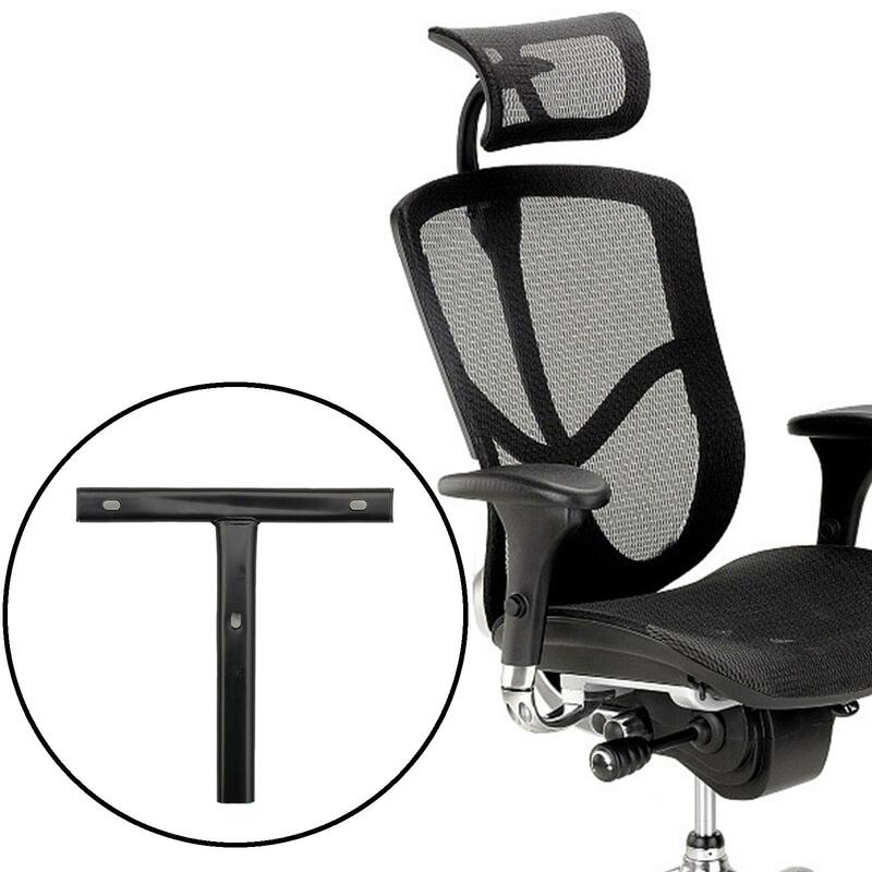 Tongkat penopang kursi putar, batang pendukung kursi putar T berbentuk Bar dapat disesuaikan sekolah praktis tahan lama untuk kursi putar sandaran kursi pengganti