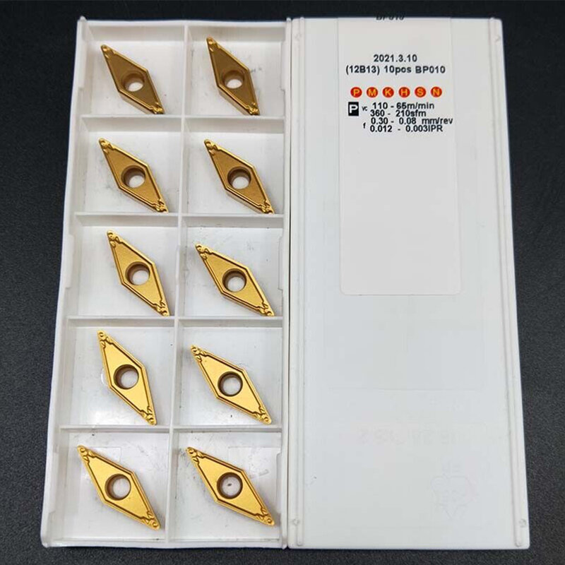 Insert VBMT160408-HQ Carbide Good High Grip High Quality Strong Impact Resistance Finishing Precision Grinding
