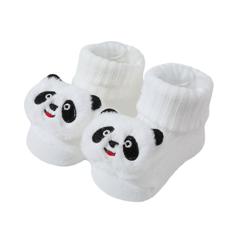 Calcetines infantiles cómodos para caminar calcetines transpirables para bebés calcetines bebé color sólido