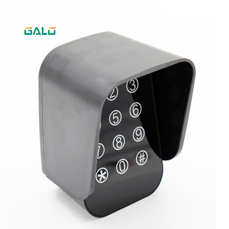 GALO Touch แผงแป้นพิมพ์ไร้สาย2ช่องคีย์บอร์ดกันน้ำสำหรับ Swing ประตู/500KG PKM เลื่อนประตู