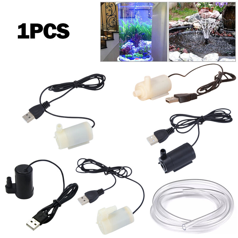 Water Pump Mini USB Silent Operation and High Performance DC12V Brushless Motor Submersible Water Pump for Cooling System
