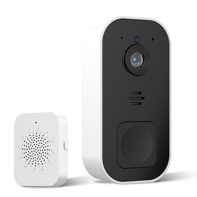 720P 120องศาต่ำเครื่องได้อย่างลงตัว IP Wi-Fi Doorbell IR การมองเห็นได้ในเวลากลางคืนประตูวิดีโอโทรศัพท์ Doorbell ภาพในร่มระฆังประตู