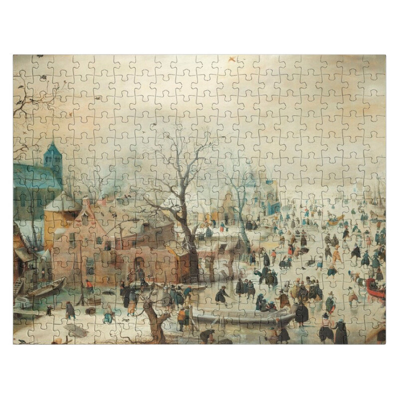 Holiday Ice Skating Rijks Museum Collection Jigsaw Puzzle Puzzle in legno Puzzle regalo in legno personalizzato per bambini