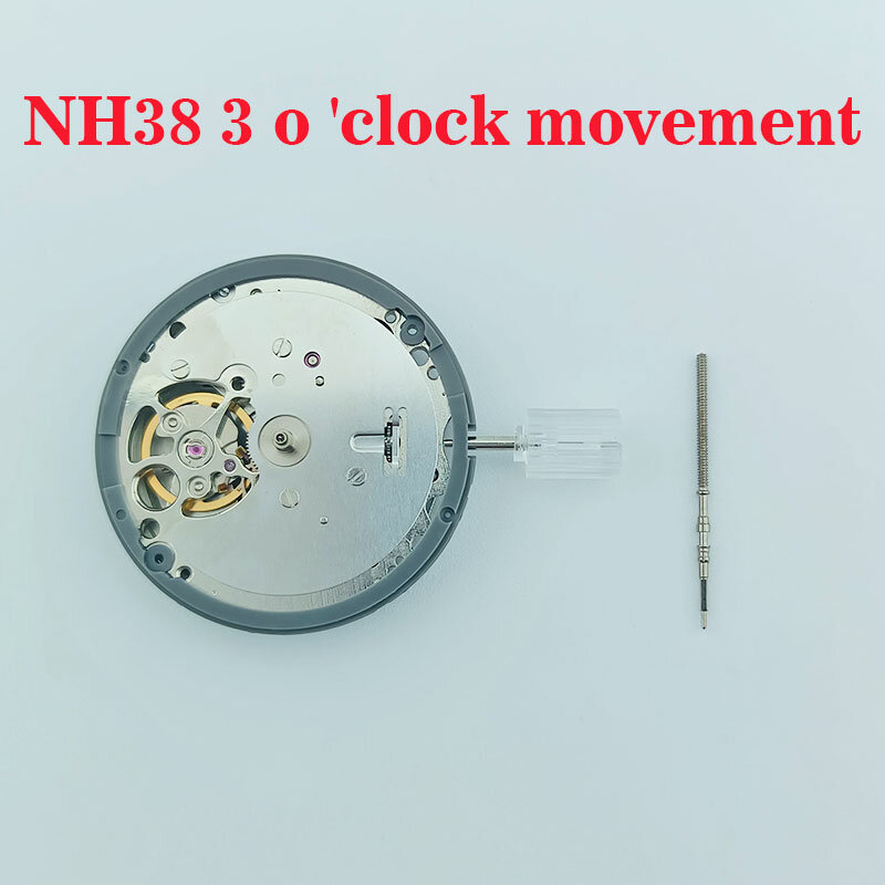 NH38A jam tangan Mod gerakan mekanis asli Jepang baru suku cadang pengganti jam NH38 presisi tinggi