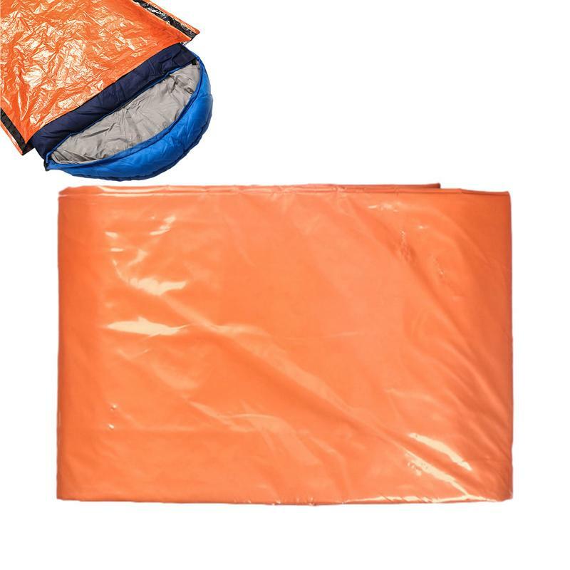 Couverture de survie imperméable et légère, sac de couchage thermique portable, équipement de survie, sac de bivouac