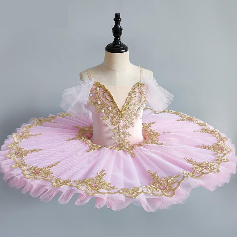 Profesjonalny baletowa spódniczka Tutu dziewczęcy niebieski różowy talerz Pancake Tutu balerina sukienka na imprezę dla dorosłych kobiet dziecięcy taniec baletowy kostium