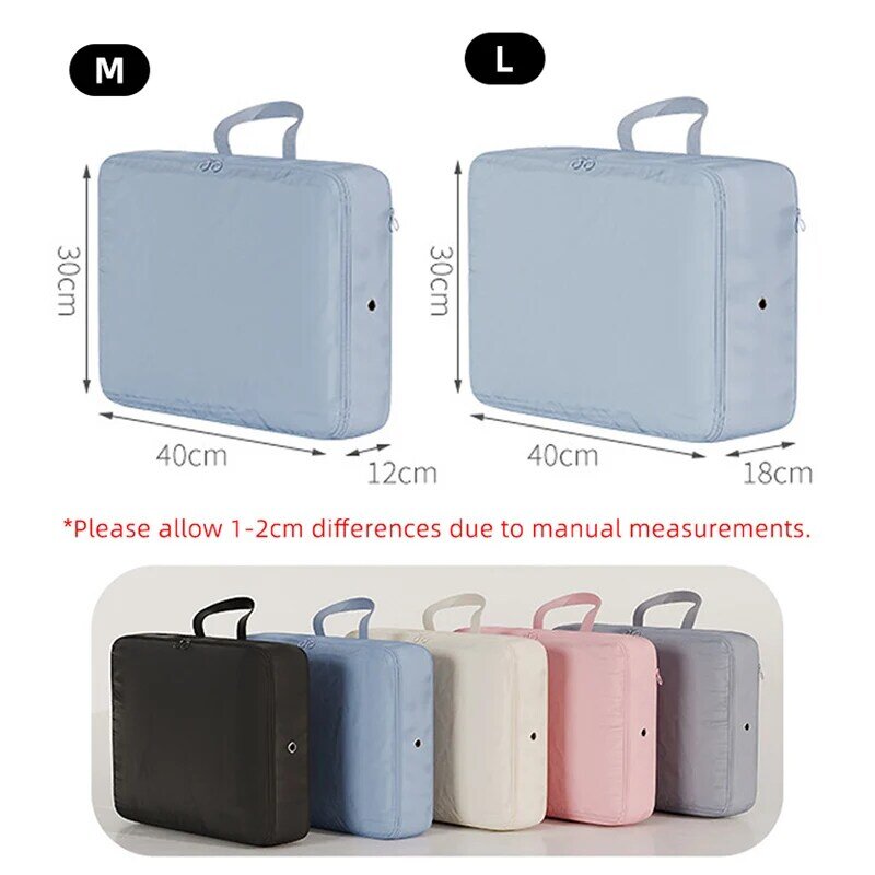 Bolso de mano de almacenamiento de ropa de viaje para mujer, organizador de equipaje plegable, bolsas de cubo, paquete grande de viaje, bolsos de mano XA560C