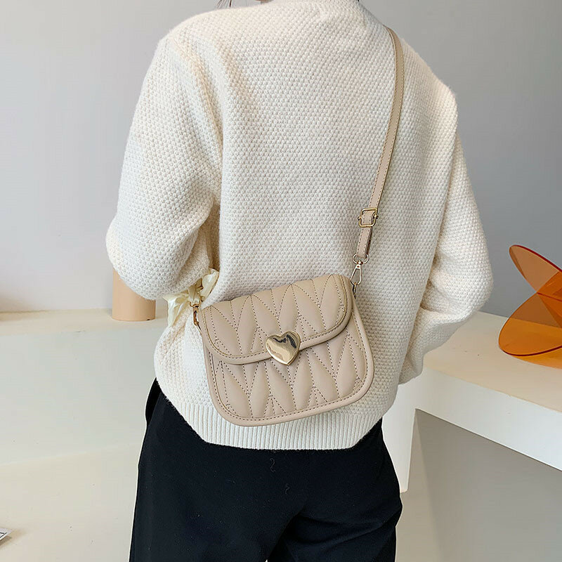 Дизайнерские женские ретро модные женские сумки с ремешком, женские сумки белого/черного/цвета хаки через плечо с застежкой