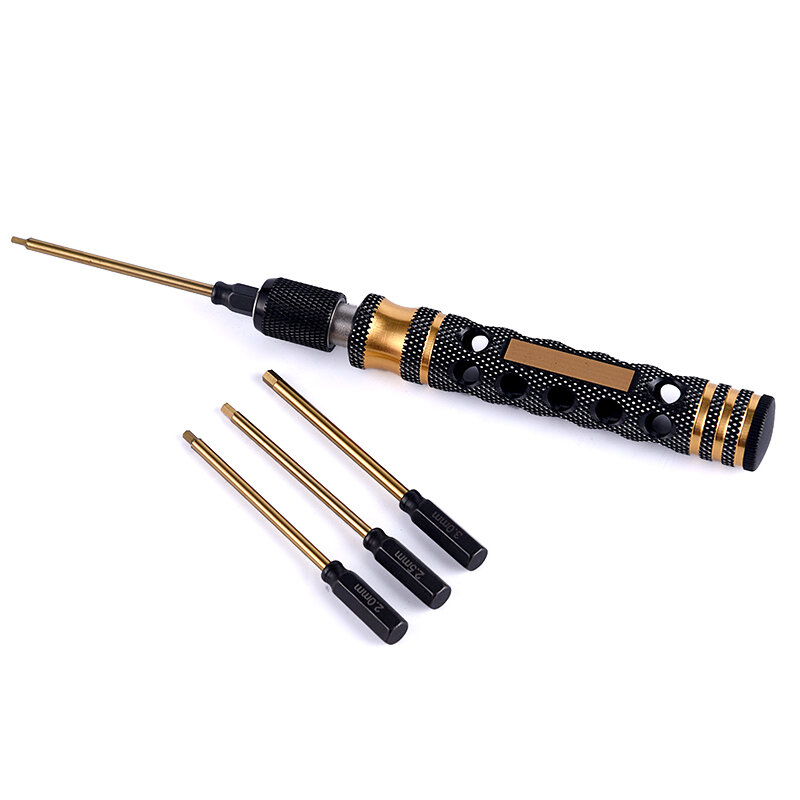 4 PCS Hexagon Screw Driver Bit Hex Screwdriver Tools Set Kit for RC Drone Cars Truck Boat Airplane Toy Model TH22940