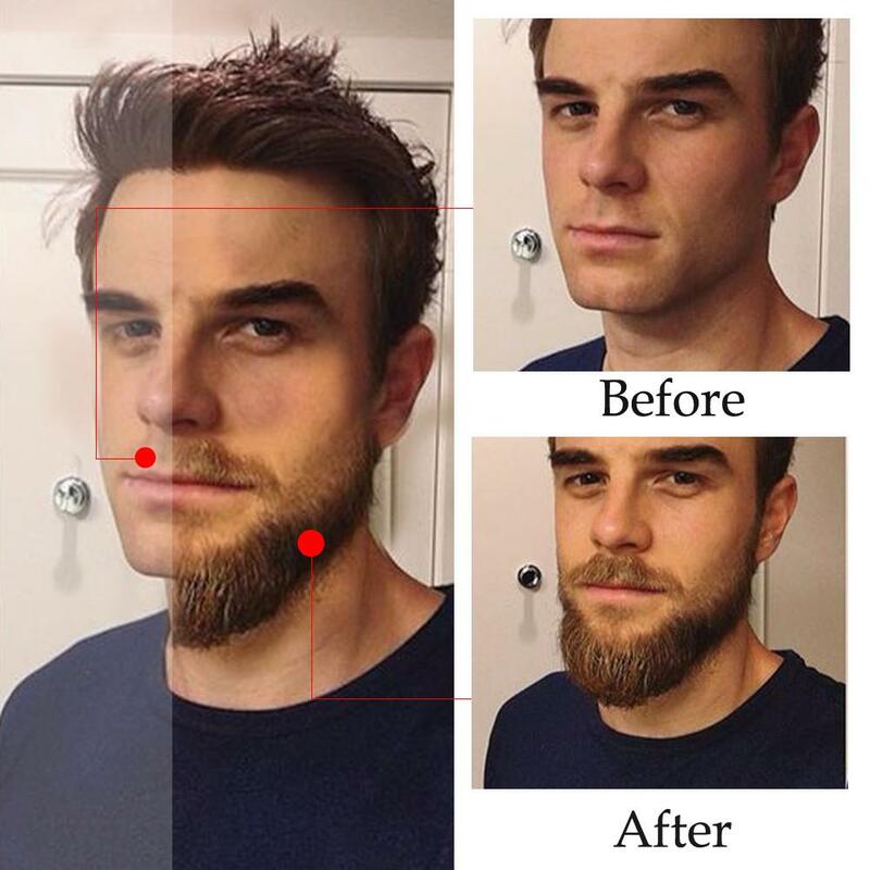 ธรรมชาติ Beard Growth Oil Moisturizing Smoothing Hair Growth เครื่องมือ Dashing สุภาพบุรุษ Beard Oil Conditioner Beard Care