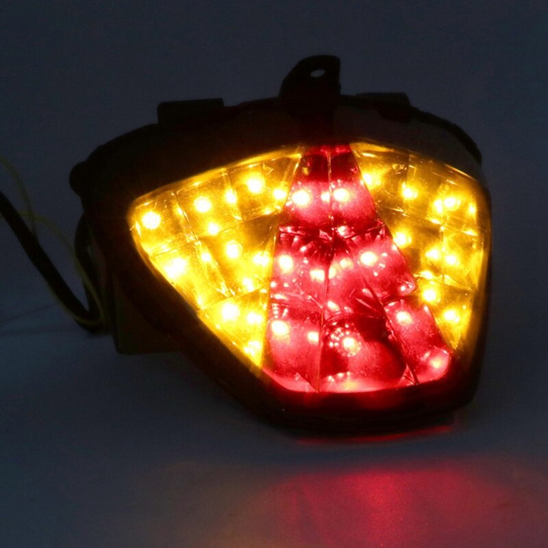 Tył motocykla światło hamulca ogonowe zintegrowany tylne światło LED do sygnału nocnego HONDA CBR250R CBR300R CB300F