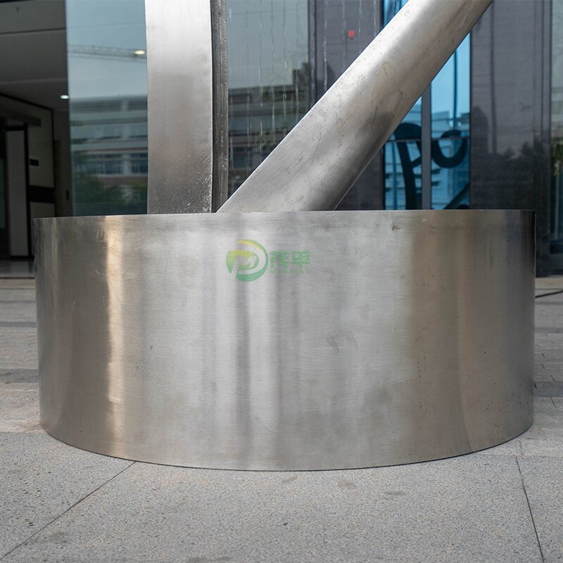 Nowoczesna rzeźba na zewnątrz metalowa fontanna harfa na sprzedaż CSS-250