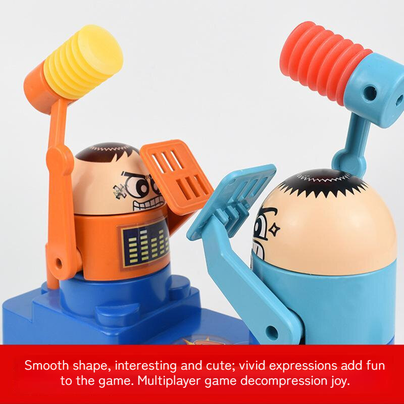 빨간색과 파란색 공격 및 방어 대 부모-자녀 상호 작용 히트 두뇌 퍼즐 두 쌍의 어린이 장난감 보드 게임 선물