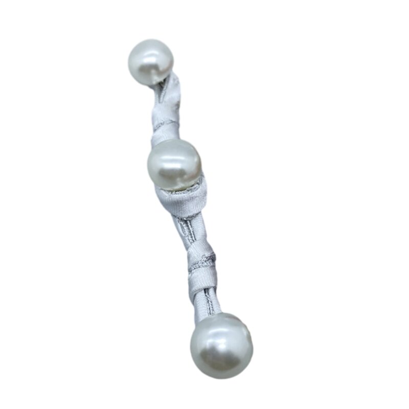 Bouton traditionnel chinois à trois perles, boutons Cheongsam exquis pour