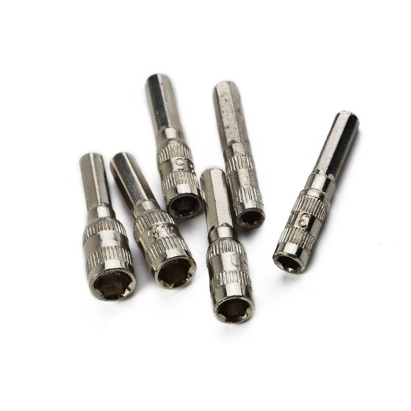 6 Point Hex Socket Parts Bolts Hand Tool Hex Metal 2.5/3/3.5/4/4.5/5mm 6 In 1 Replacement 6pcs/Set Accessories