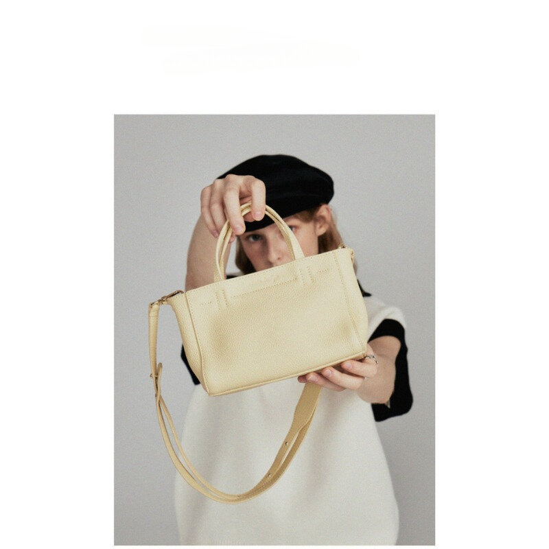 TOGO-Bolsa mensageiro clássica feminina, 100% couro, bolsa de ombro para senhoras, bolsa casual diária, de alta qualidade, nova