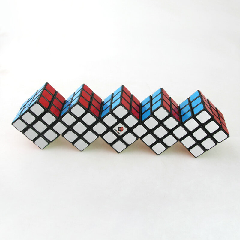Cubo mágico unido para niños, juguete educativo especial de 3x3x3, color negro, de tres pedidos