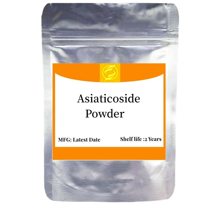 Polvo de Asiaticoside para el cuidado de la piel, Cosméticos antiarrugas, materia prima, gran oferta