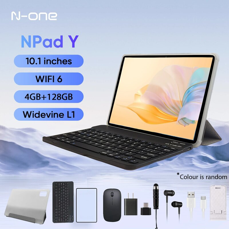 N-ONE Npad Y Android13 8(4 + 4)GB 128GB 10,1 ''1280*800 IPS экран 4-ядерный планшет UNISOC RK3562 WIFI