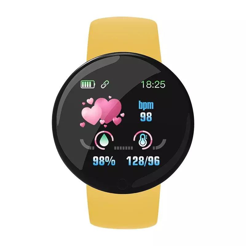 Jam tangan pintar untuk anak-anak jam tangan pintar olahraga Pria Wanita Macaron warna Bluetooth jam tangan pintar pelacak kebugaran jam tangan perempuan tahan air