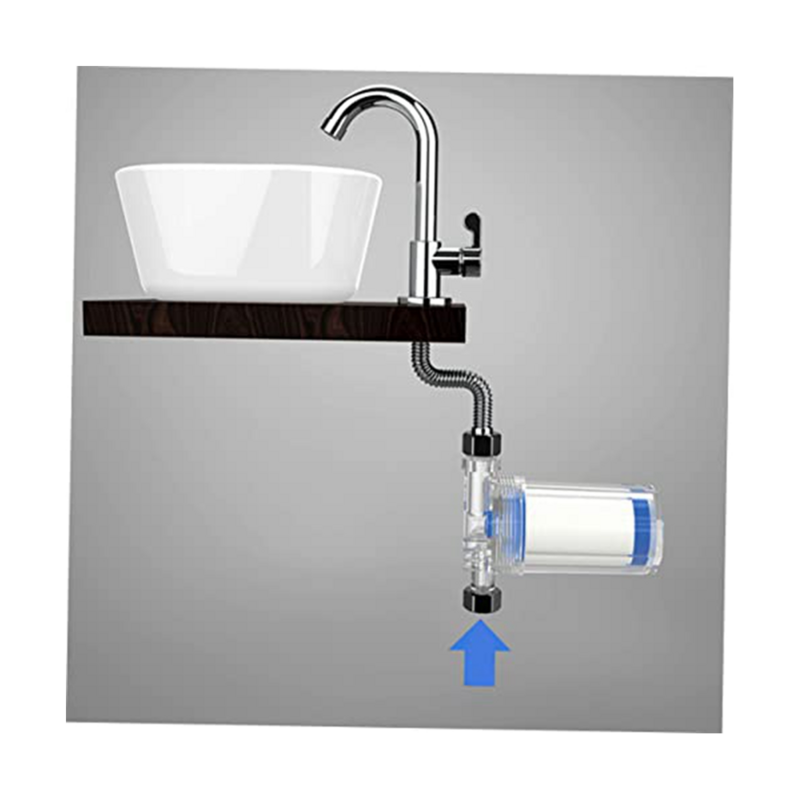 1 pz filtro acqua filtro per lavatrice soffione filtro bagno depuratore d'acqua domestico filtro acqua wc