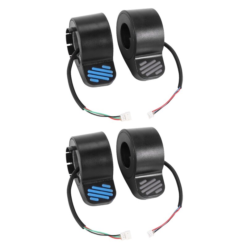 2x Lenker Finger Gas Bremse Set Finger knopf Gas für Ninebot es1/es2/es3/es4 Elektro roller praktisch
