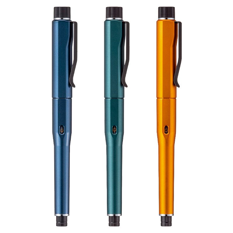 Pensil M5-5000 otomatis, teknologi hitam inti otomatis, hadiah bisnis pensil rotasi menyelam KuruToga Jepang