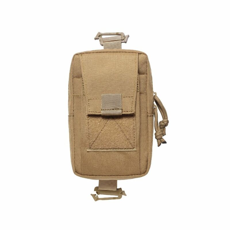 Molle Tactical Shoulder Bag, Outdoor Acessórios De Emergência, 3 Cores, Saco De Armazenamento Da Cintura, Novo
