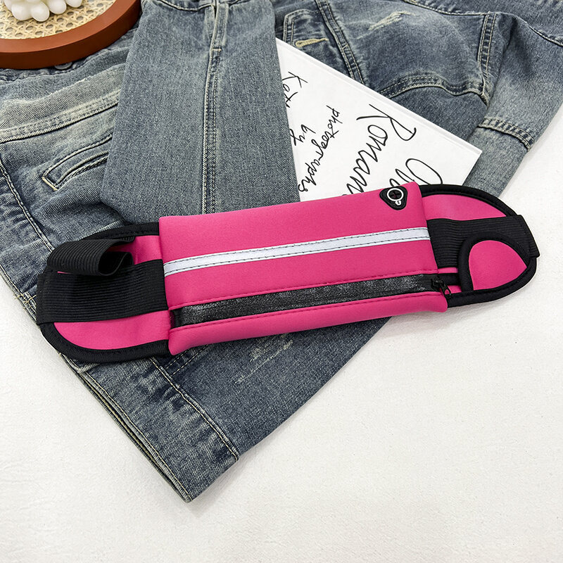 Fashion Running Waist Bag Sports Belt Pouch Mobile Phone Case Men Women with many colors