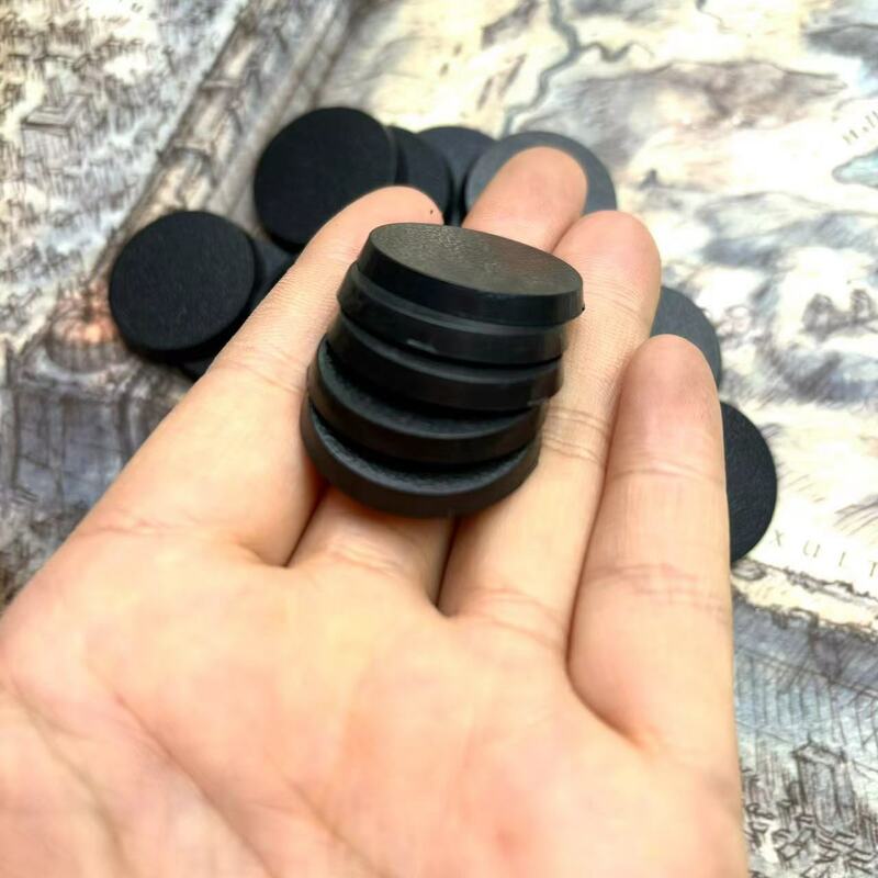 28.5mm Round Bases for Gaming Miniatures and Table Games Round 28.5mm Bases