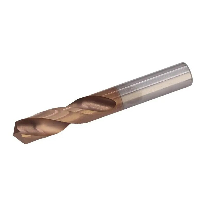 HRC55 Straight Shank Brocas para CNC Precision Hole, Usinagem de Fresagem, Tungsten Steel Drilling, 2.1mm-4.0mm, 1Pc