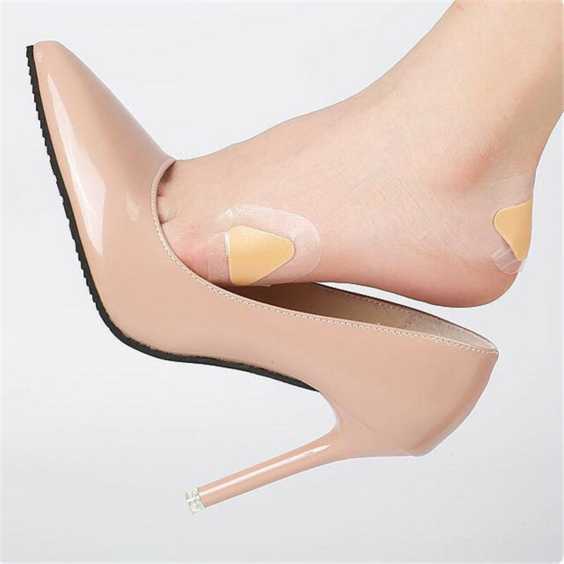Gel Heel Protector Foot Patches, Adhesive Blister Pads, Heel Liner Shoes Adesivos, Pain Relief Plaster, Foot Care Cushion Grip, 20Pcs