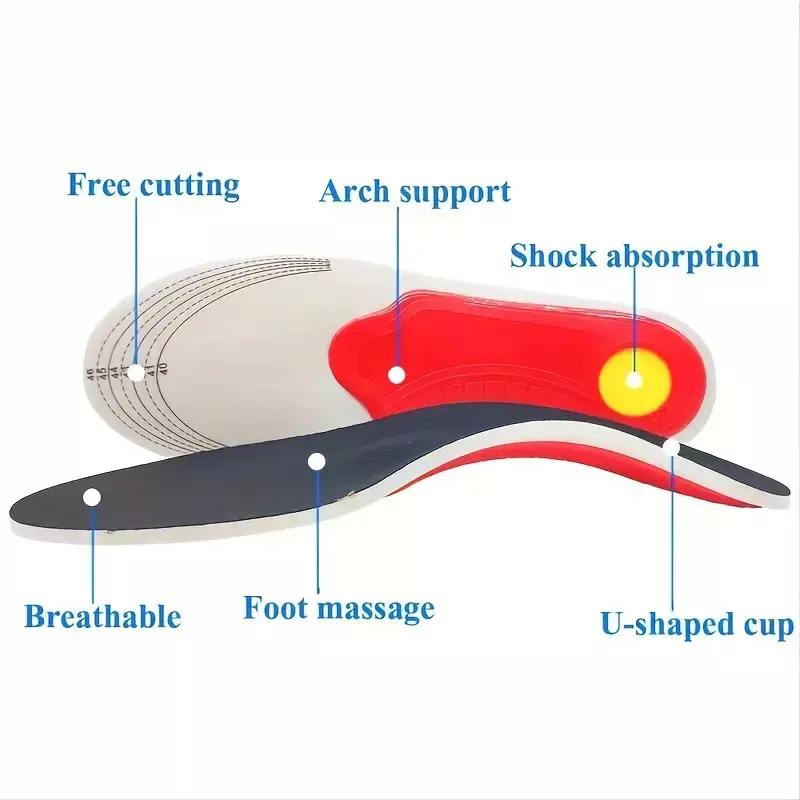 Wkładka ortopedyczna sklepienie łukowe wkładki ortopedyczne płaskostopia do stóp ułatwia nacisk na poduszkę tłumiąca ruch powietrza wyściółka
