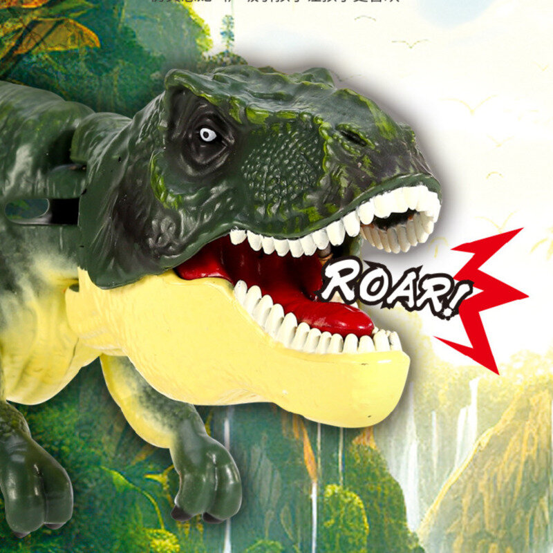 Juguete de dinosaurio de descompresión para niños, juguete mecánico de dinosaurio oscilante de primavera creativo con sonido, Juguetes Divertidos de interacción entre padres e hijos