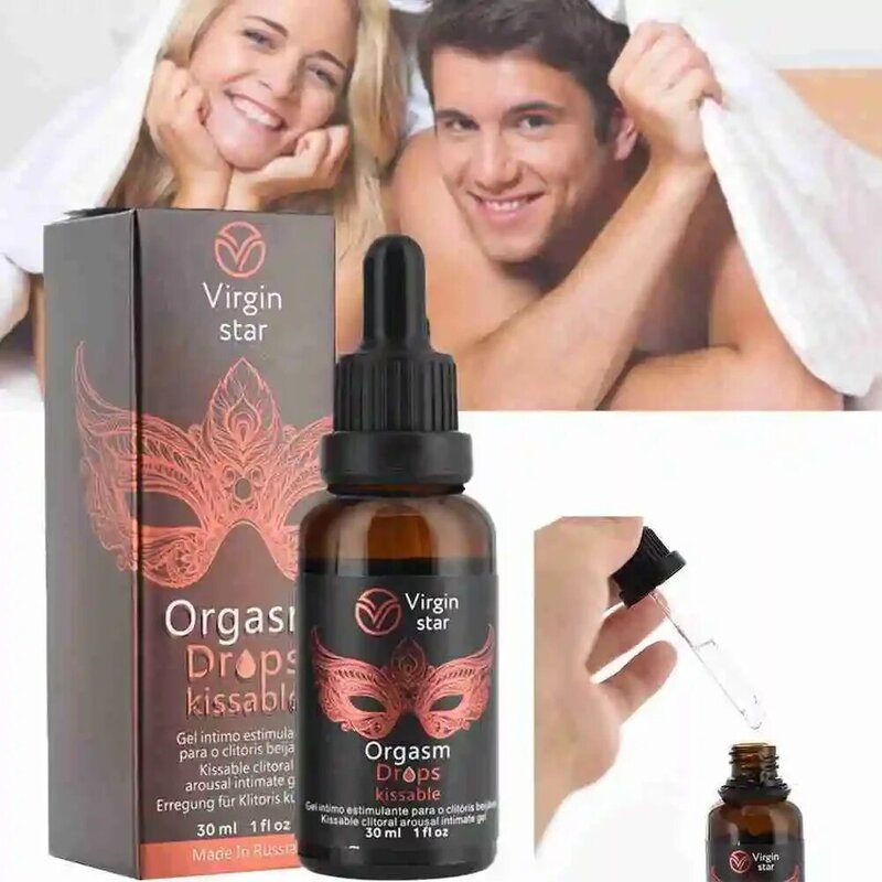Gotas Rápidas de Orgasmo Feminino, Libido Enhancer, Estimulante Vagina Apertado, Gota Sexual Intensa, Clímax de Aumento Forte, Mulheres, 30ml