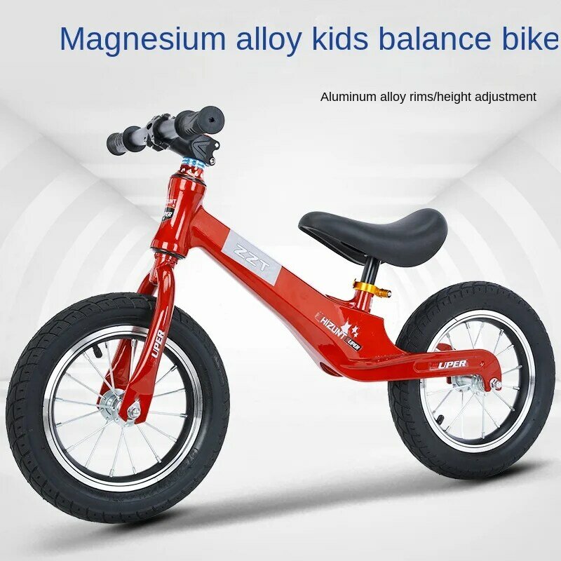 Lazychild-子供用車,2〜6歳の子供用スクーター,マグネシウム合金のおもちゃ,12インチ,快適なバランス,ドロップシッピング