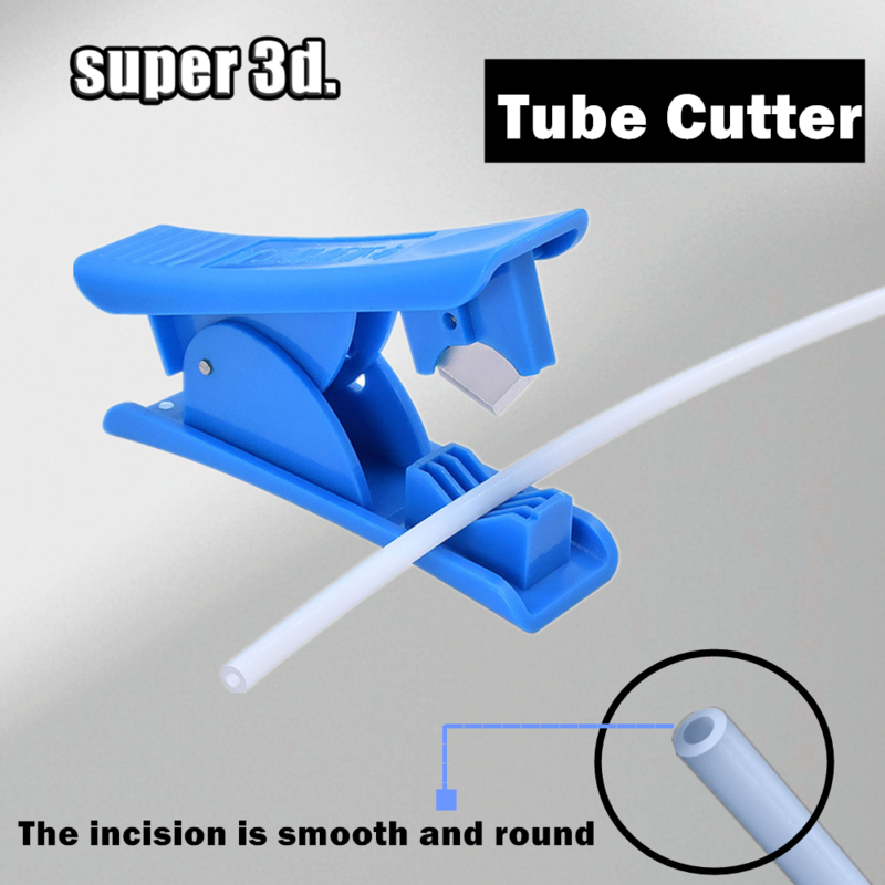 PTFE pemotong tabung Mini portabel pemotong pipa pisau untuk bagian Printer 3D tabung nilon PVC alat pemotong PU