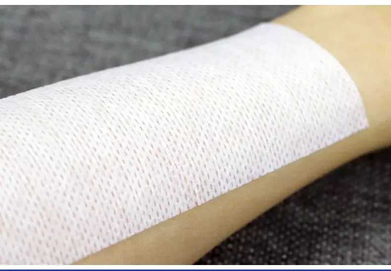 1 X cinta no tejida adhesiva impermeable, parches transpirables, vendaje de primeros auxilios, cinta de fijación hipoalergénica para heridas