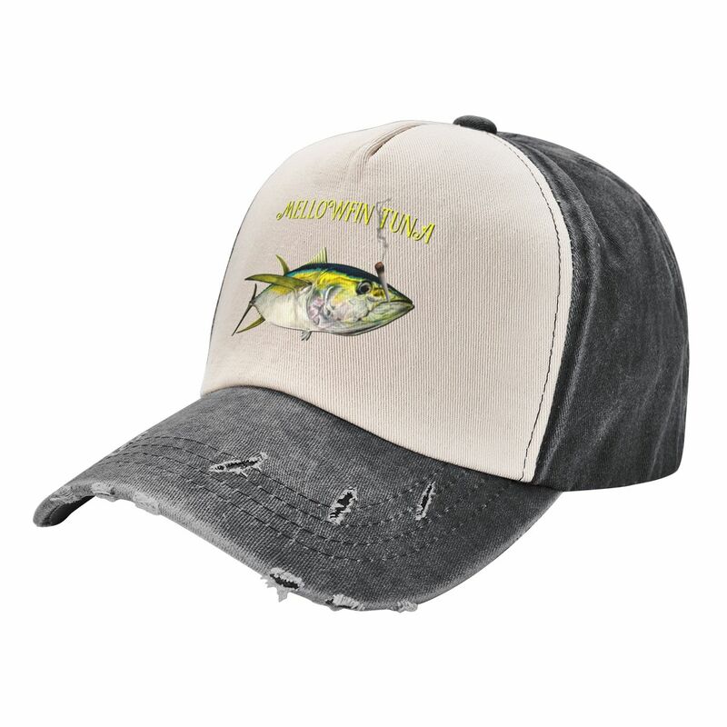 Mellowfin Tuna Baseball Cap Trucker Hat Golf Hat New In Hat Golf Cap Elegant Women's Hats Men's