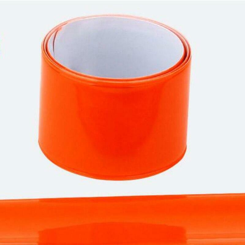 1 Roll 40cm Running Cycling Reflective Tape Strap Night Safety Warning Tape Stickers for Bicycle Adhesive Tape Safety Stickers