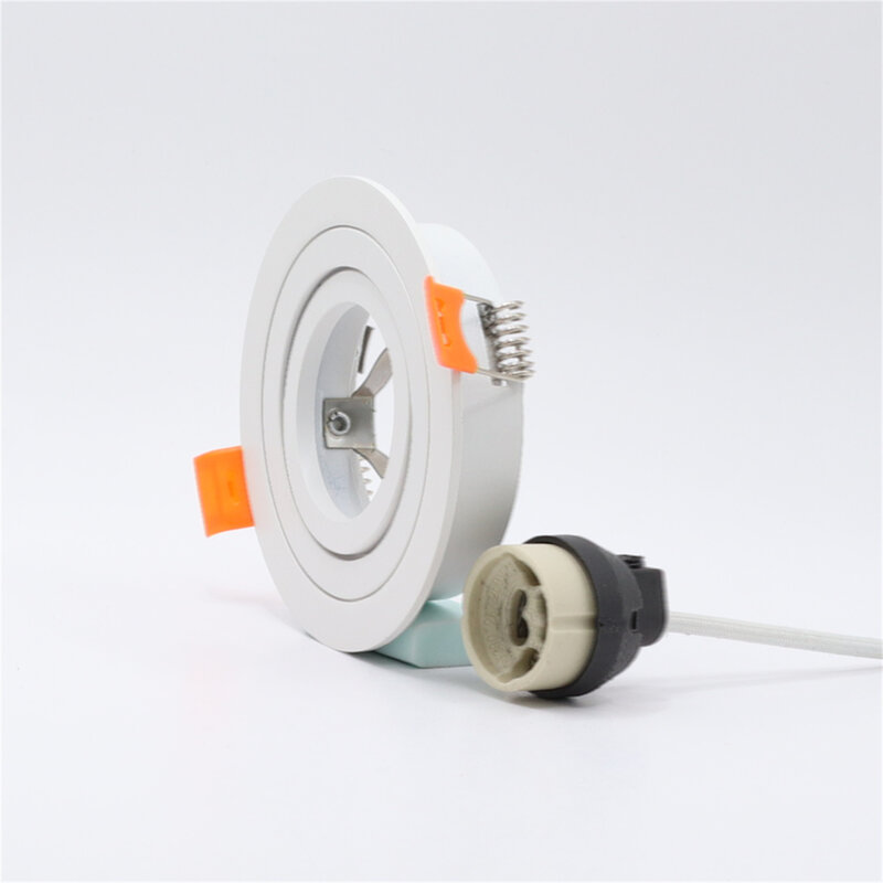 Rundes Lampen gehäuse LED-Modul Spot Aluminium rahmen Scheinwerfer LED-Down-Licht gu10 mr16 gu5.3