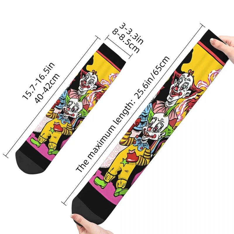 Socke für Männer Killer Clowns Harajuku Killer Clowns aus Weltraum film Happy Quality Muster gedruckt Jungen Crew Socke lässig Geschenk