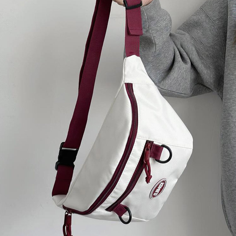 Новая нейлоновая поясная сумка Корейская версия Модный женский высококачественный рюкзак для походов и альпинизма переносной дорожный рюкзак через плечо