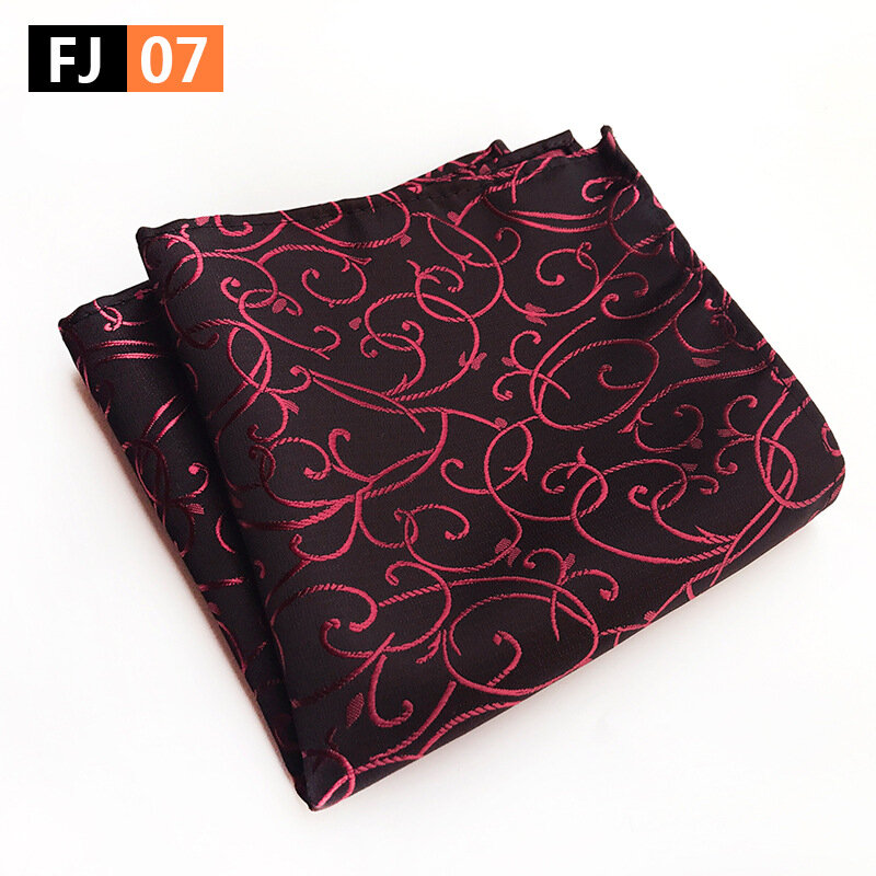 New Luxury Men's Silk Handkerchief Pocket Square for Man Suit Hanky Paisley Fashion Wedding Business Party Hanky Gift Man